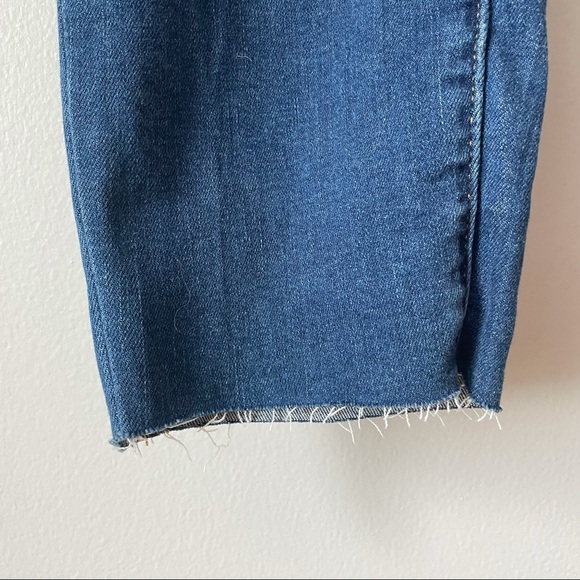 Madewell 9” Button Front Mid-Rise Skinny Jeans - Picture 6 of 9